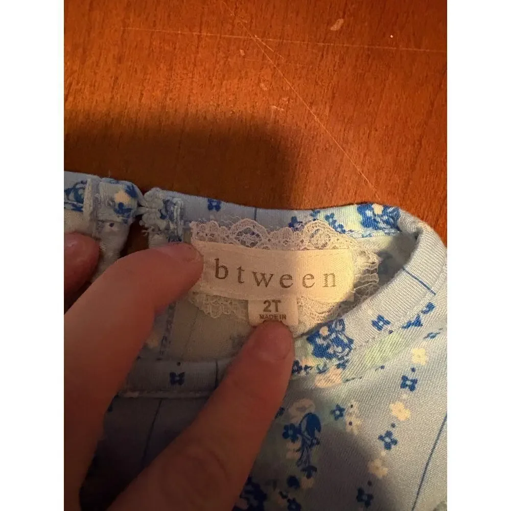 Btween 2T Blue Romper
